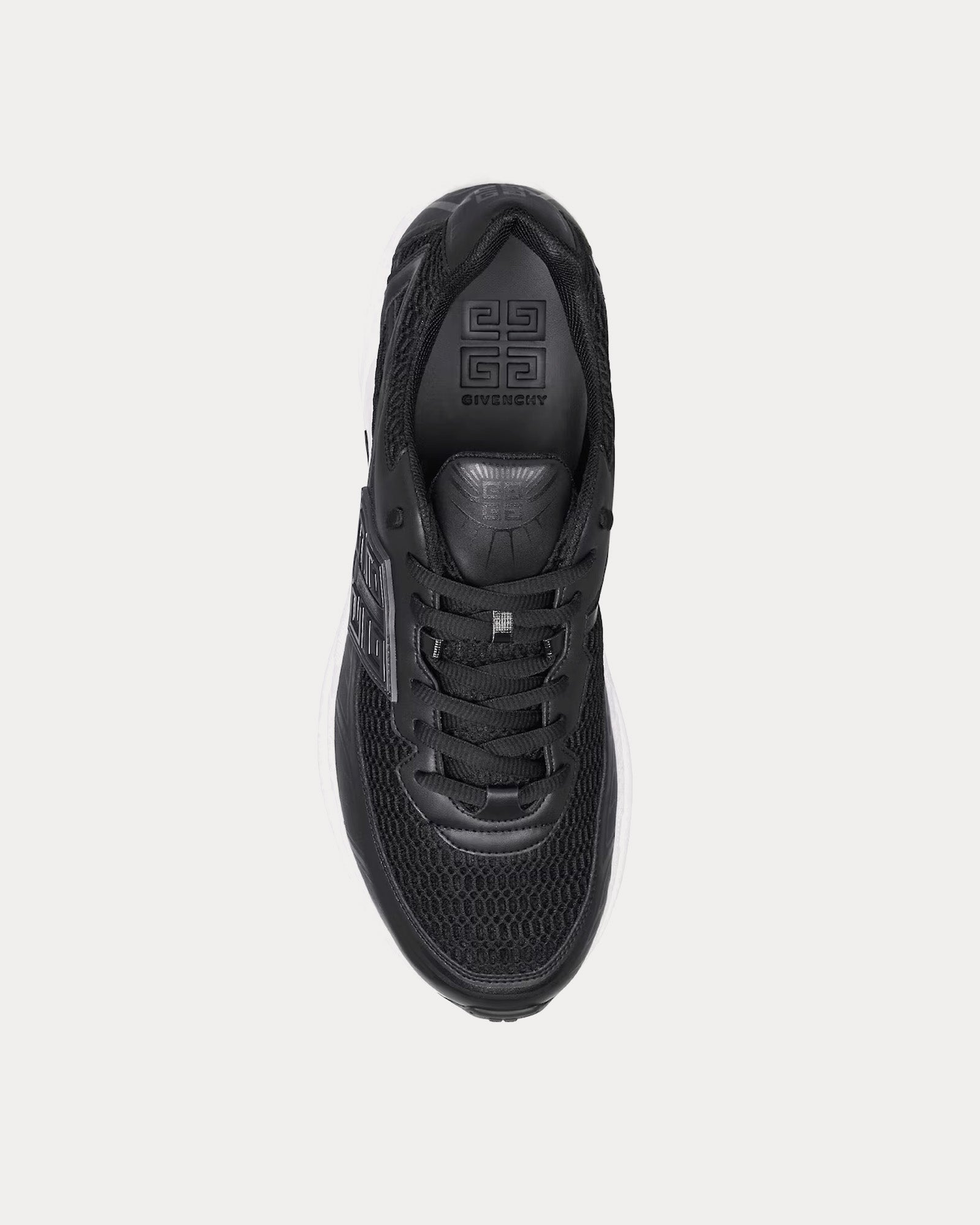 Givenchy NFNTY-52 Runners Synthetic, Leather & Mesh Black Low Top Sneakers - 2