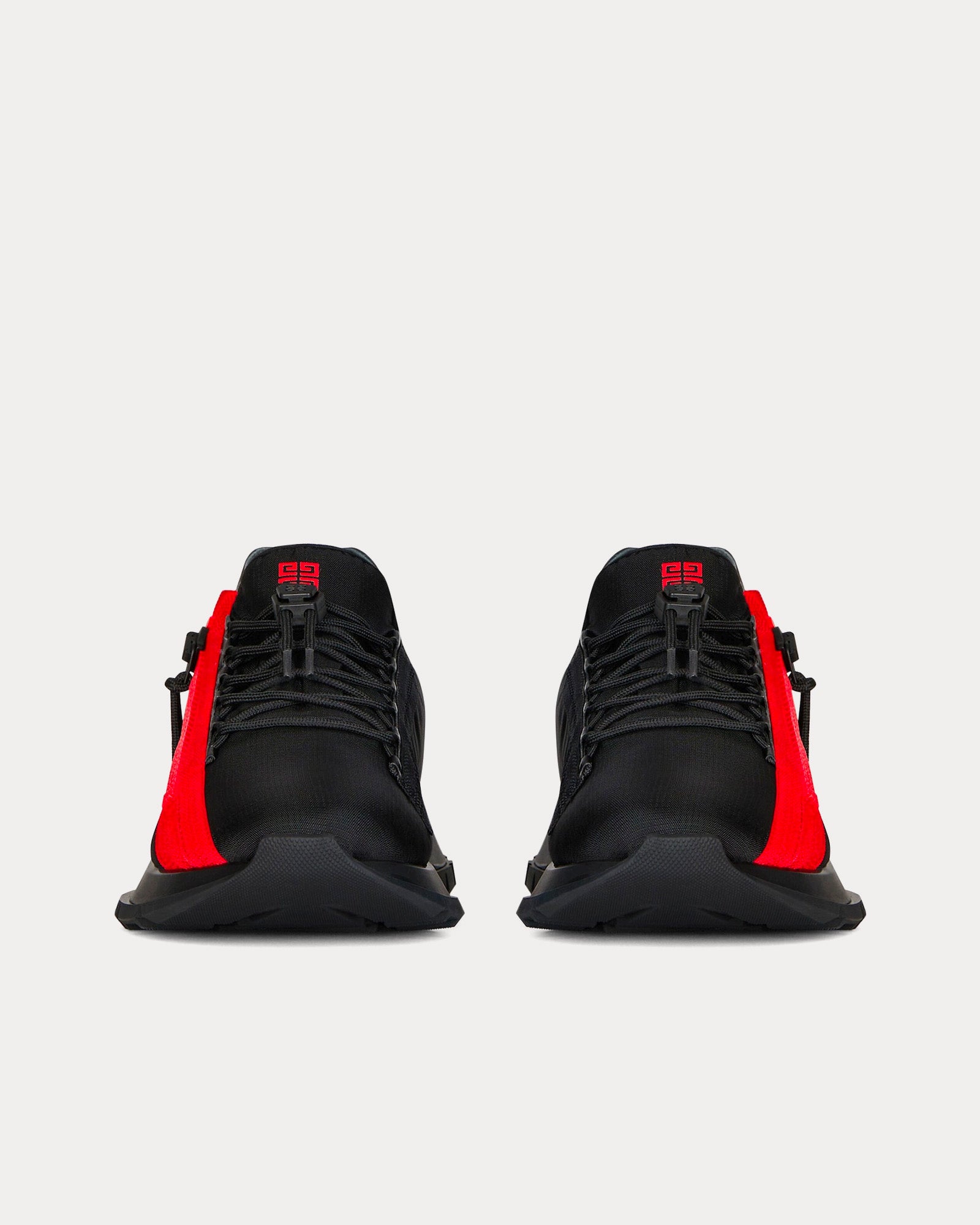 Givenchy Spectre Runner Synthetic Fiber  With Zip Black / Red Low Top Sneakers - 3