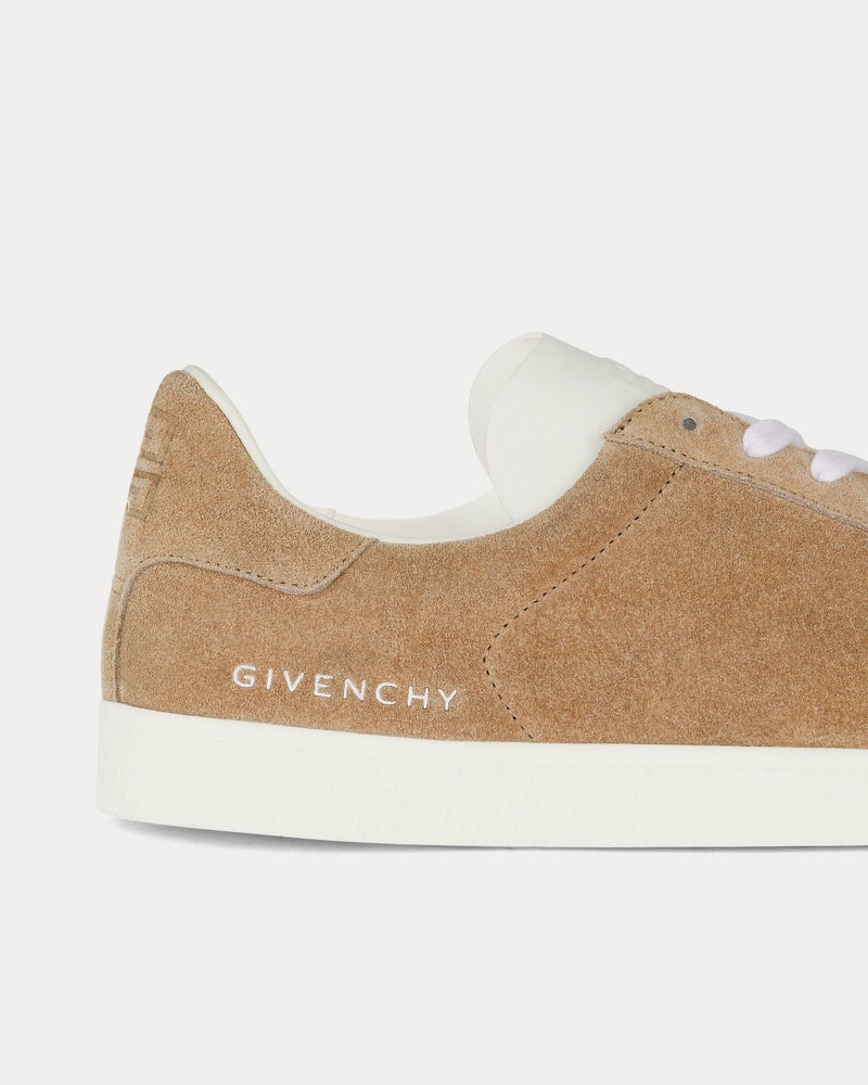 Givenchy Town Suede Natural Beige Low Top Sneakers - 3