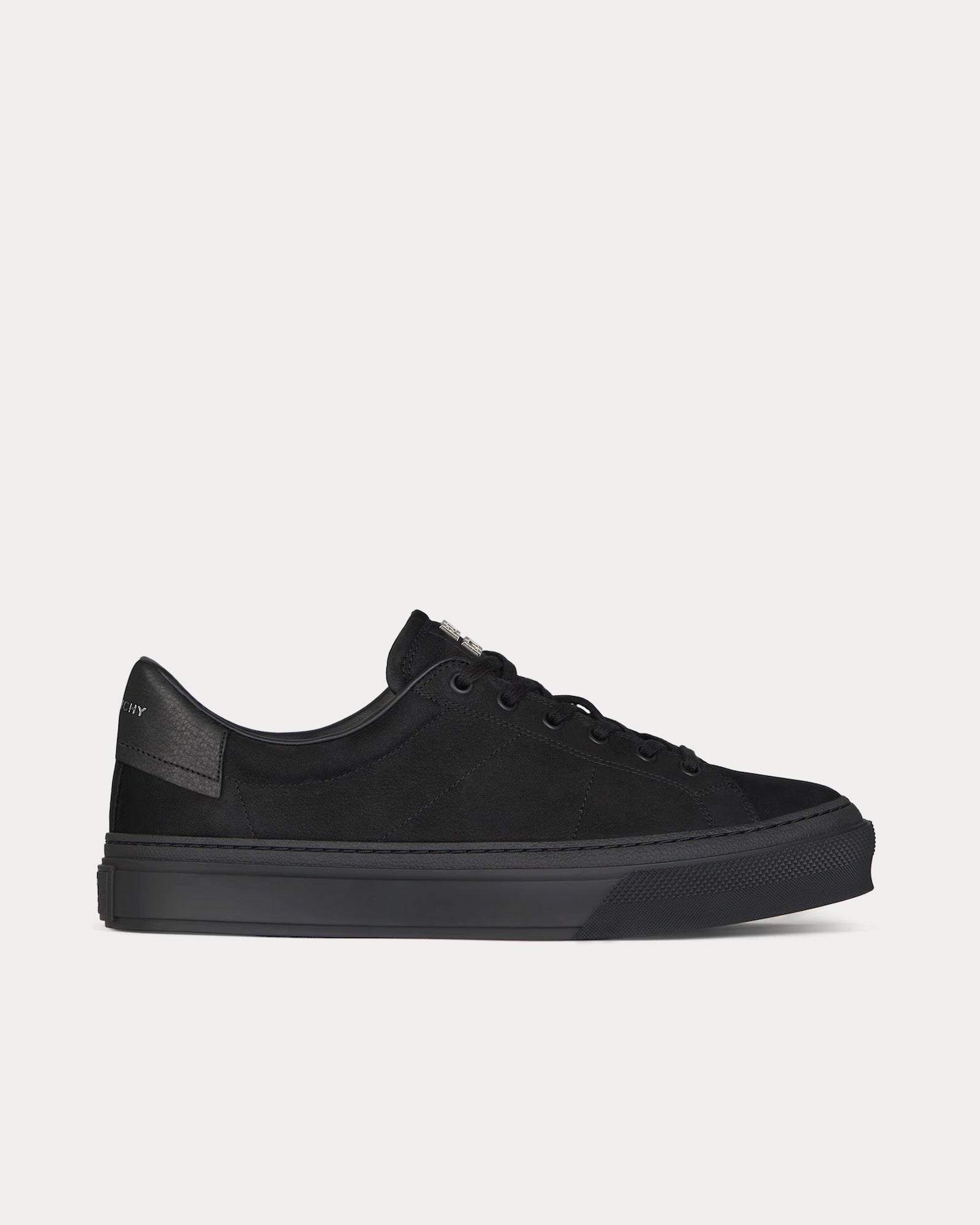 Givenchy City Sport Nubuck Black Low Top Sneakers - 1