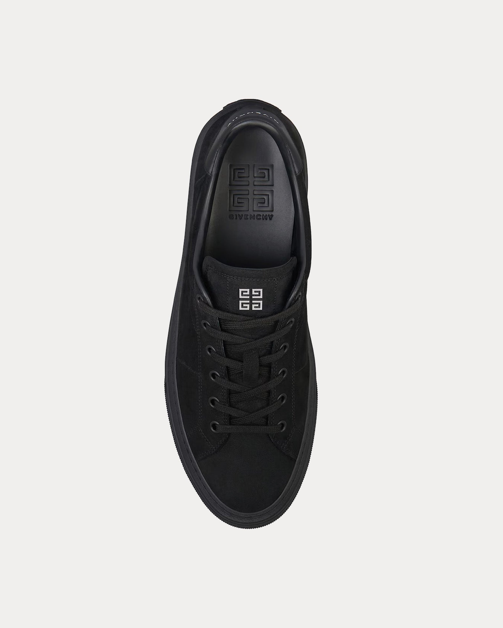 Givenchy City Sport Nubuck Black Low Top Sneakers - 2