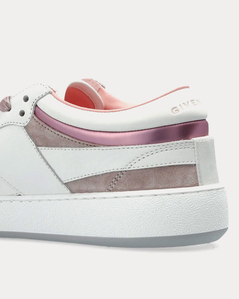 Givenchy G Move Leather White / Pink Low Top Sneakers - 5