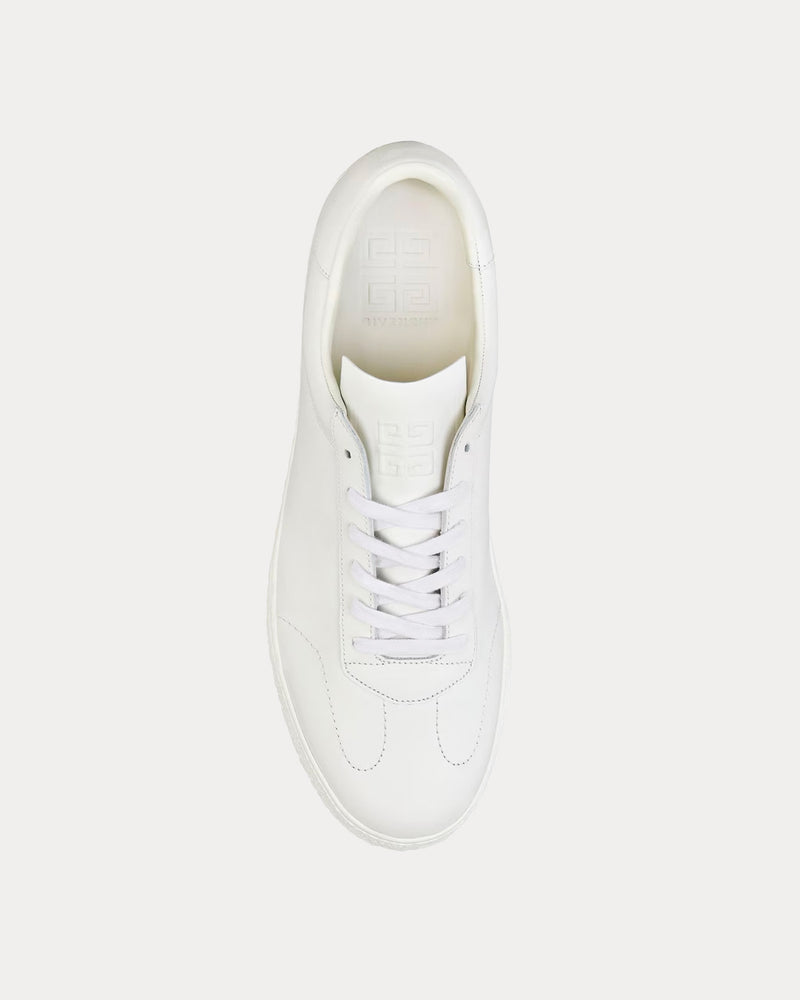 Givenchy Town Leather White Low Top Sneakers - 2