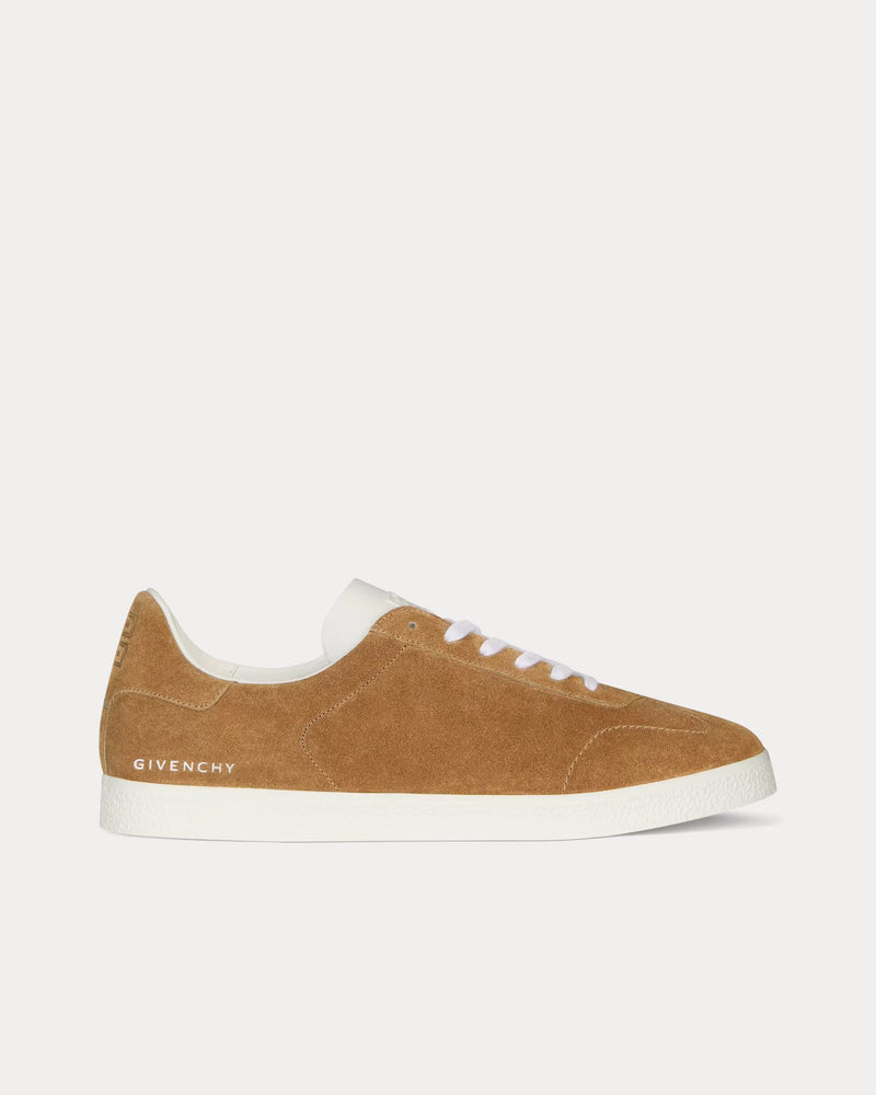 Givenchy Town Suede Light Brown Low Top Sneakers - 1