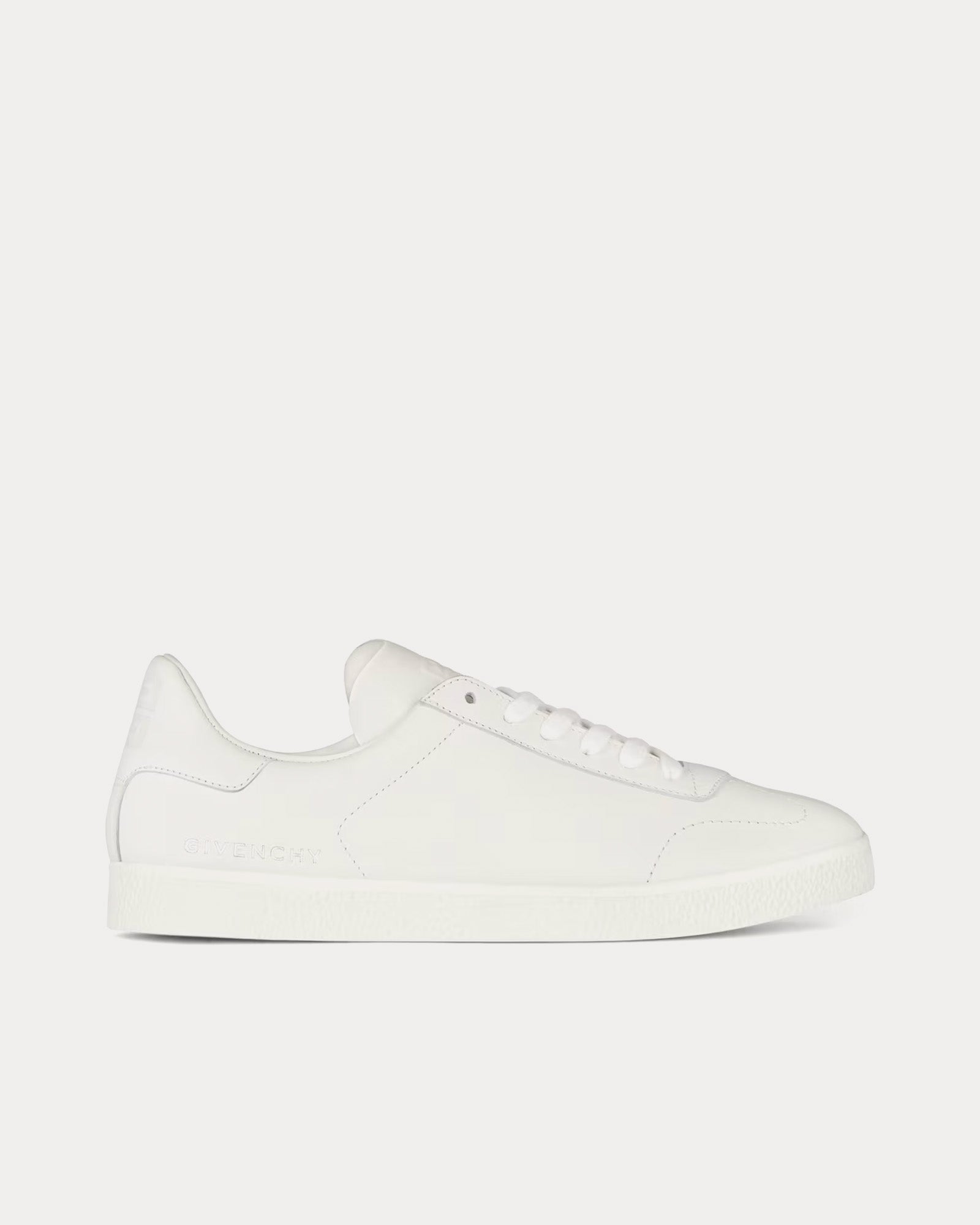 Givenchy Town Leather White Low Top Sneakers - 1