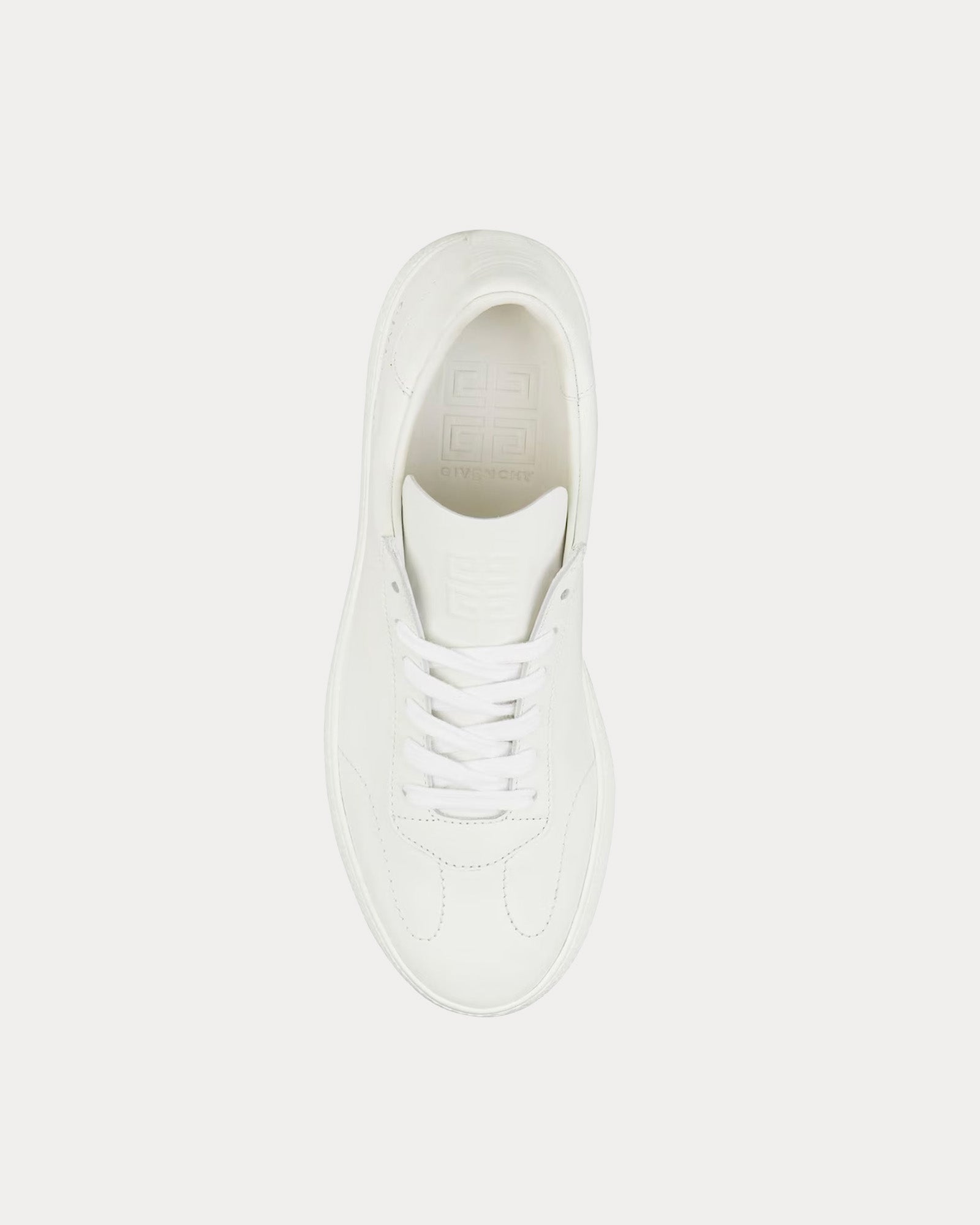 Givenchy Town Leather White Low Top Sneakers - 2