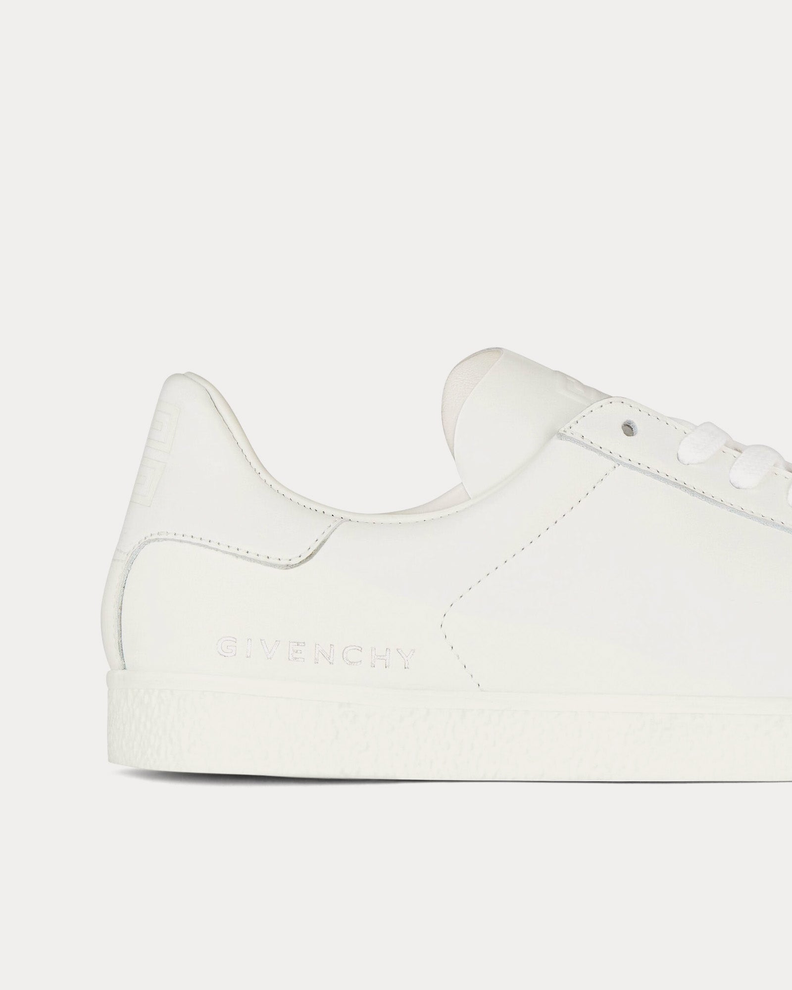 Givenchy Town Leather White Low Top Sneakers - 3