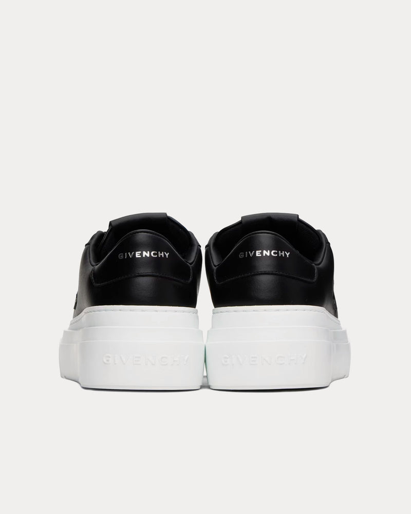 Givenchy City Platform Leather Black / White Low Top Sneakers - 3