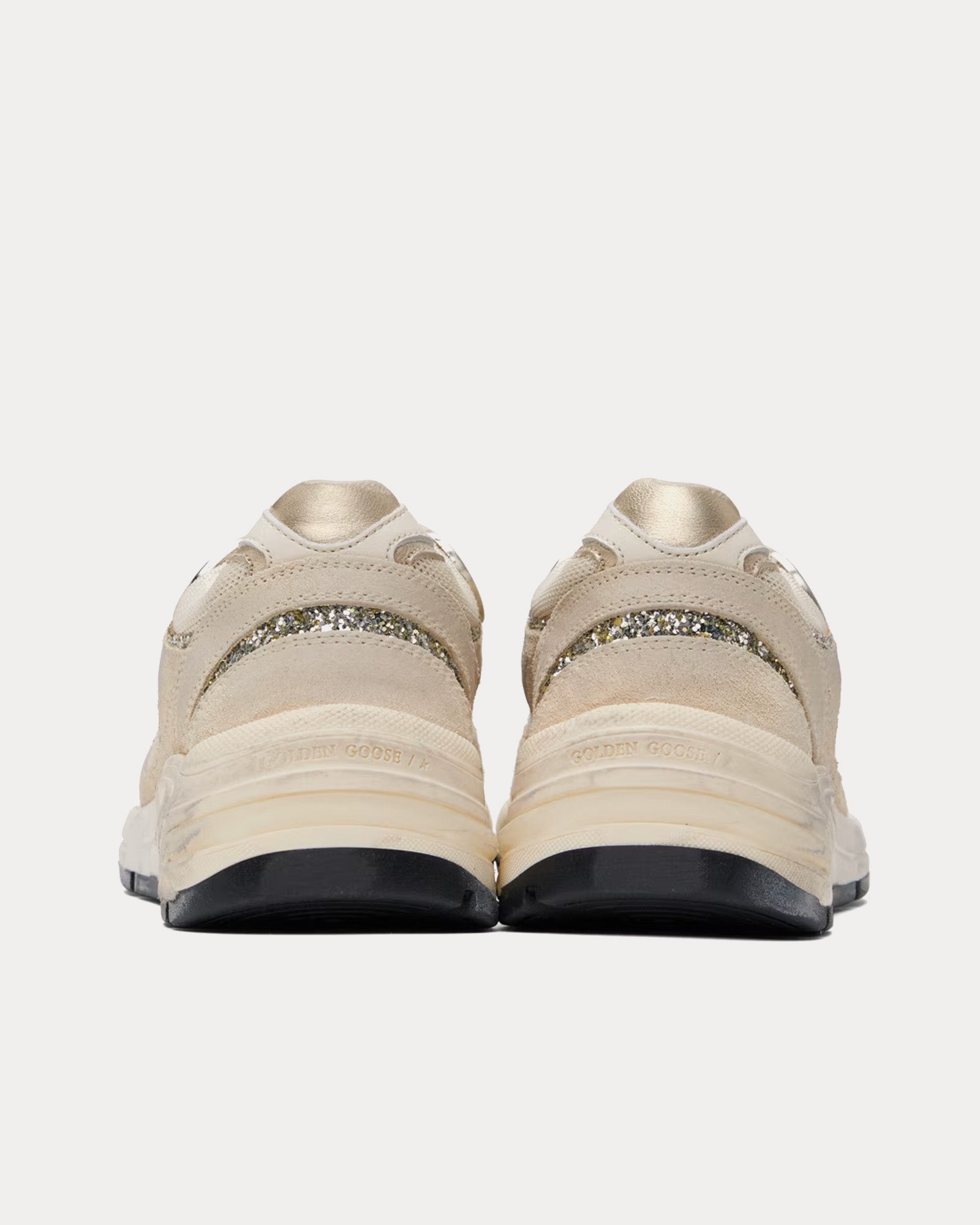 Golden Goose Dad-Star Running Mesh & Suede  Pearl Low Top Sneakers - 3