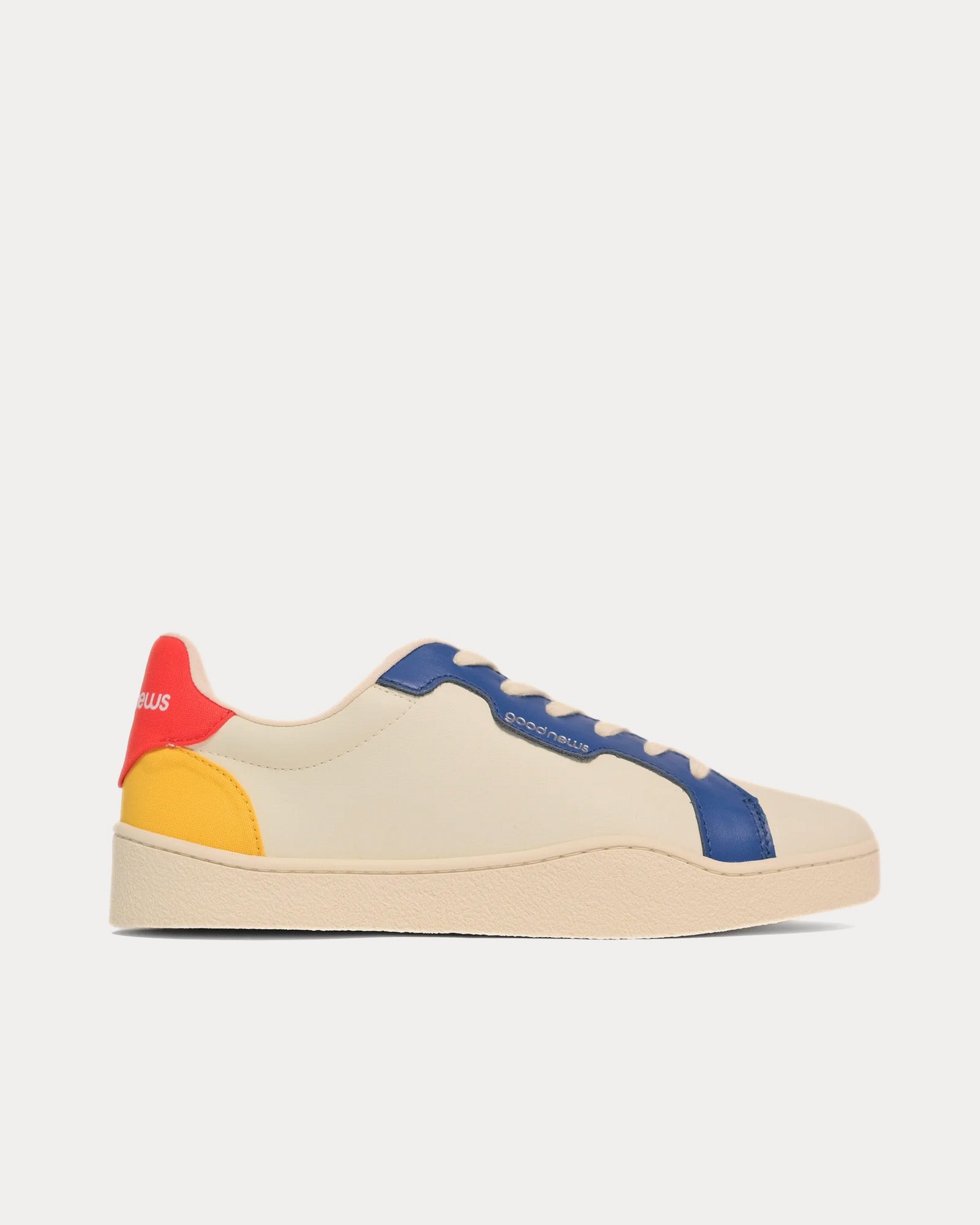 Good News Venus White / Blue / Red / Yellow Low Top Sneakers - 1