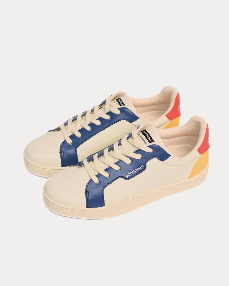 Good News Venus White / Blue / Red / Yellow Low Top Sneakers - 2