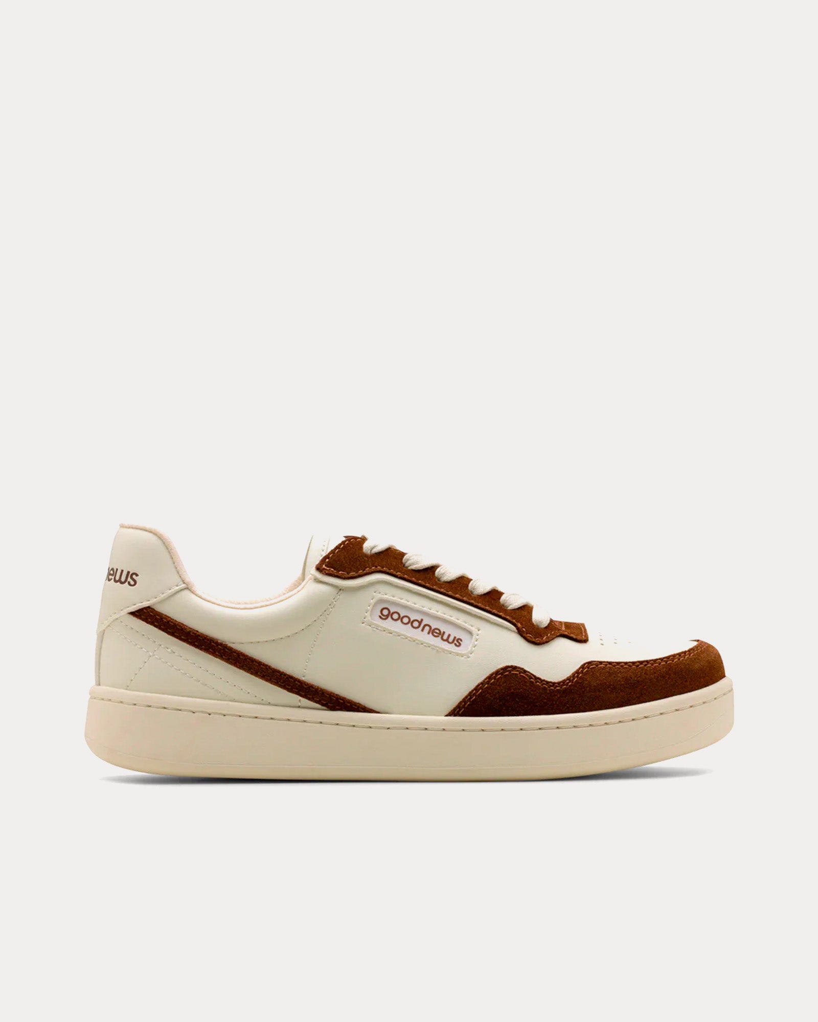 Good News Mack White / Brown Low Top Sneakers - 1