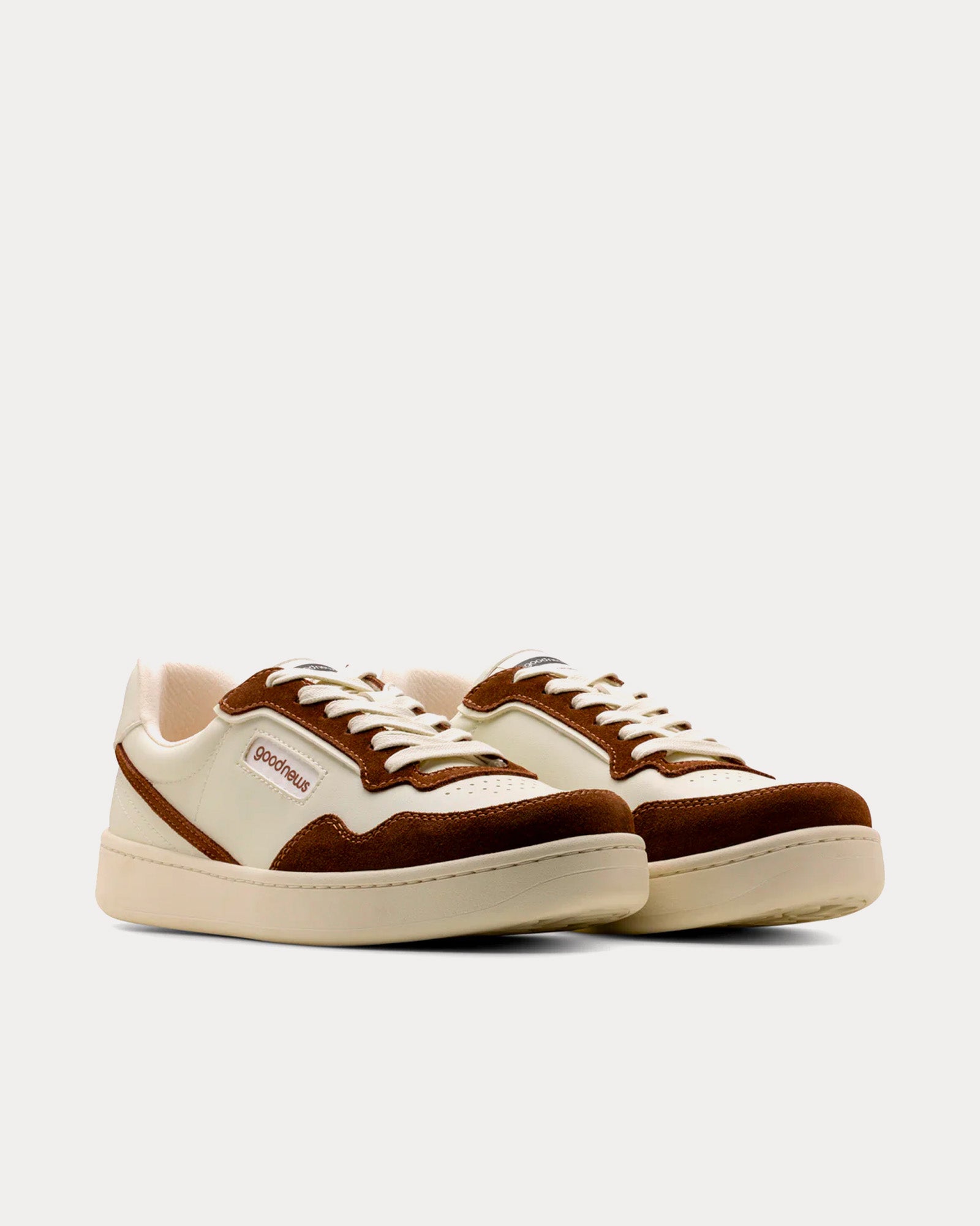 Good News Mack White / Brown Low Top Sneakers - 2