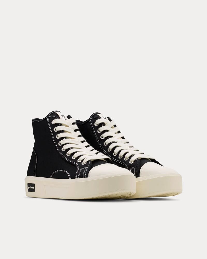 Good News Juice Black High Top Sneakers - 2