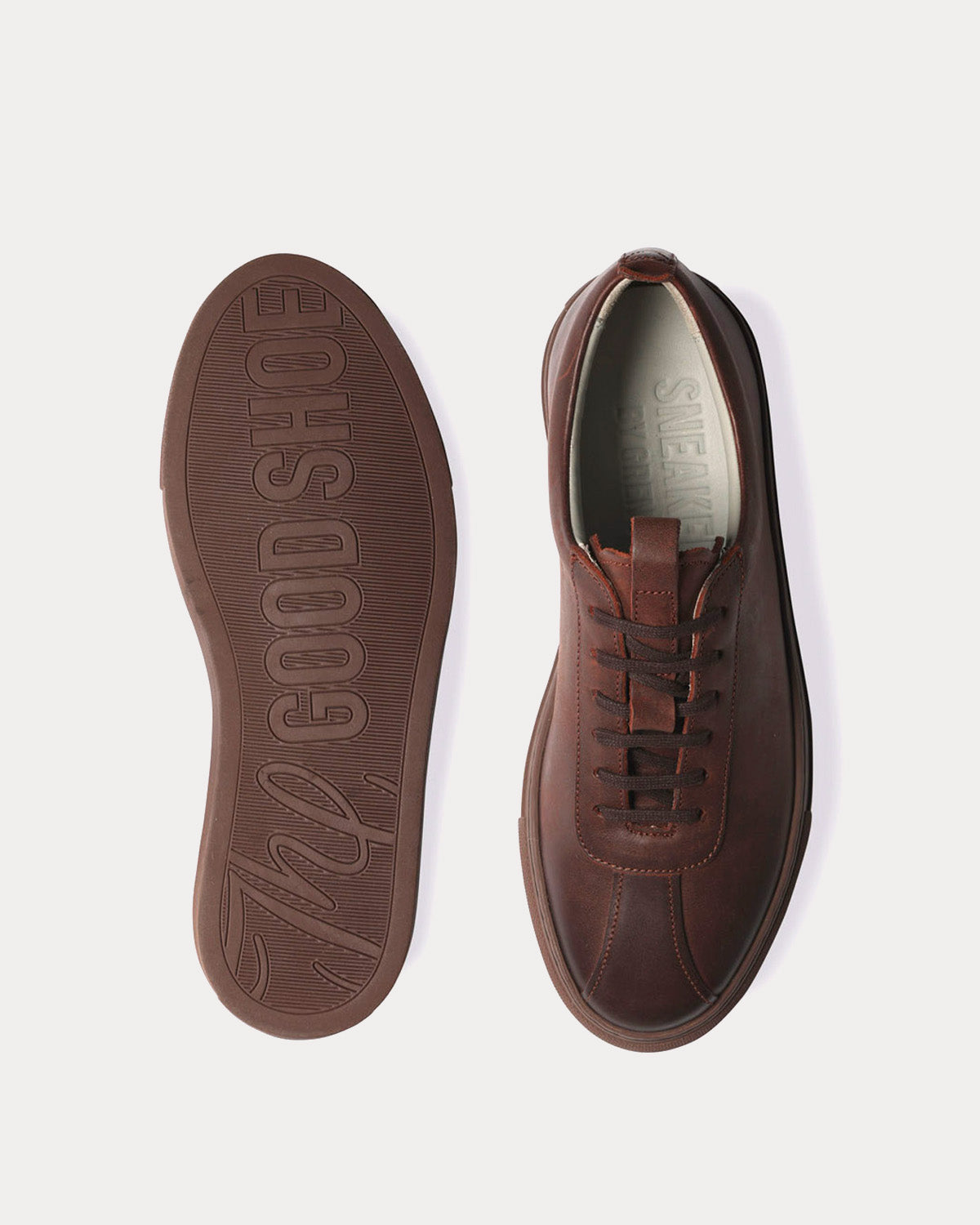 Grenson Sneaker 1 Nubuck Coffee Burnished Low Top Sneakers - 3