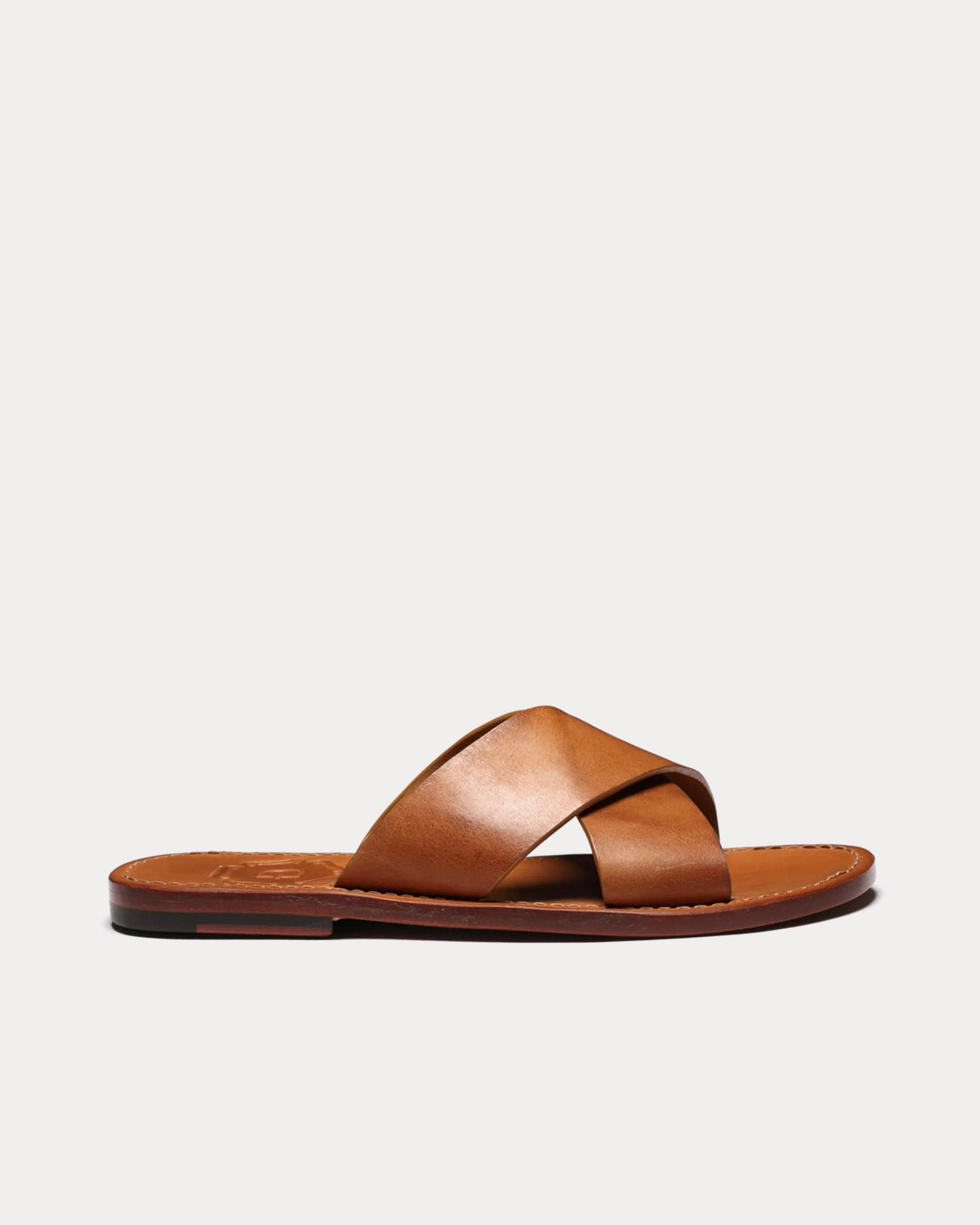 Grenson Yoko Leather Ginger Sandals - 1