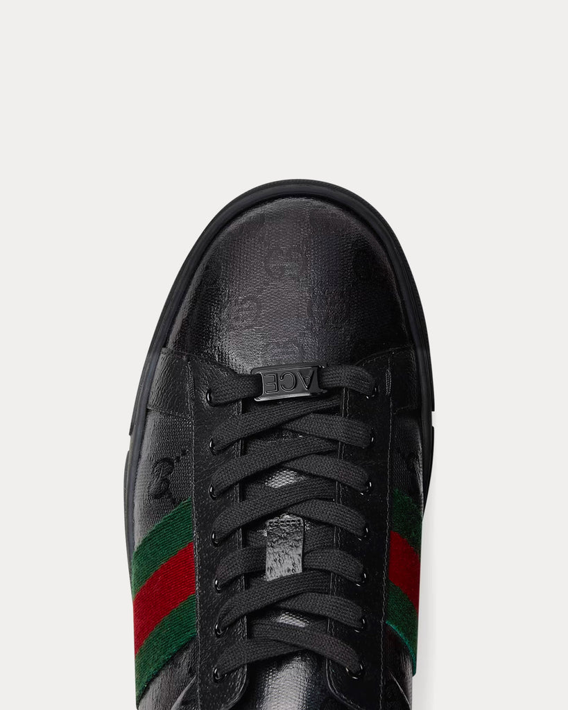 Gucci Men's Ace GG Crystal Canvas Sneakers