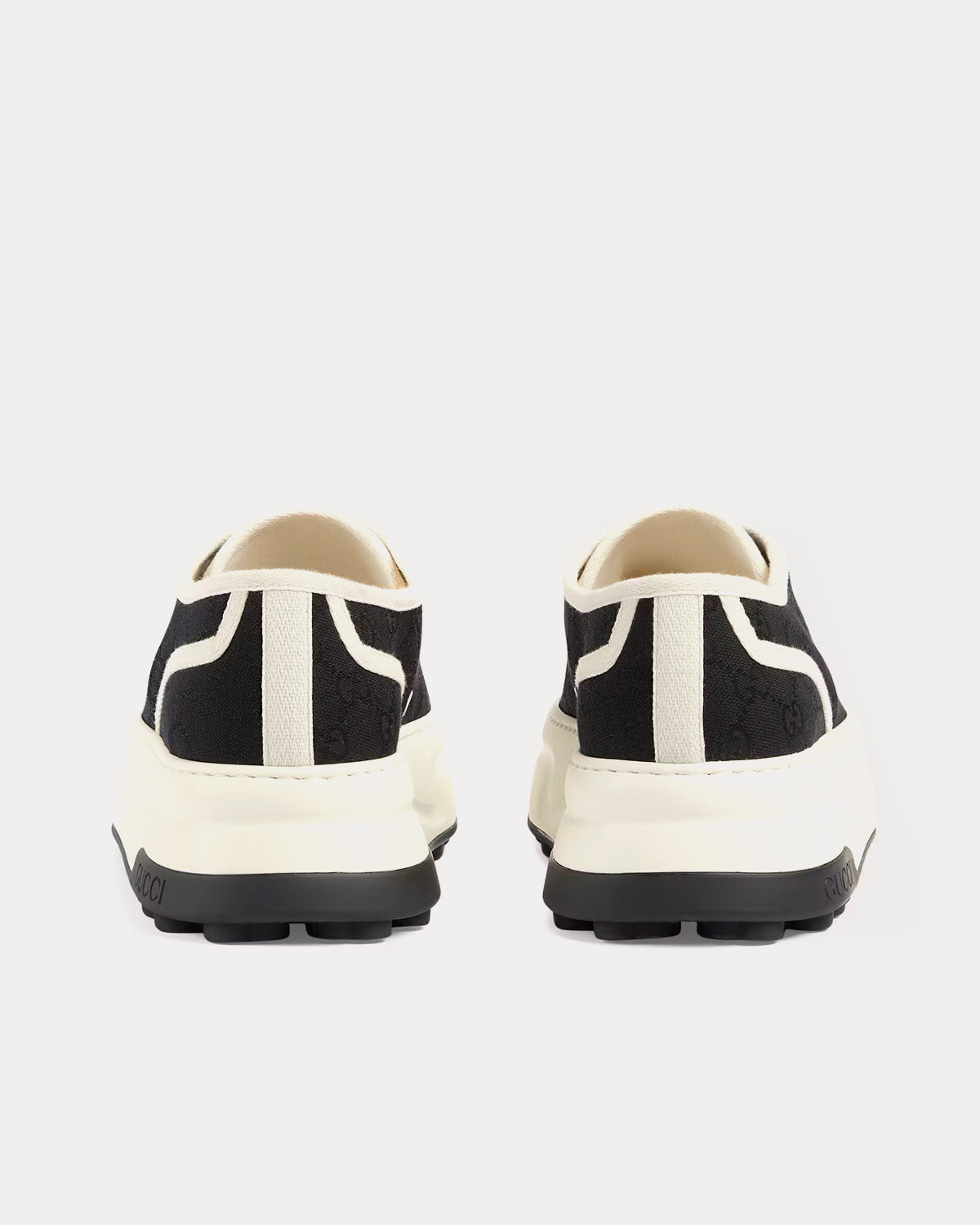 Gucci GG Original Canvas Black / White Low Top Sneakers - 3