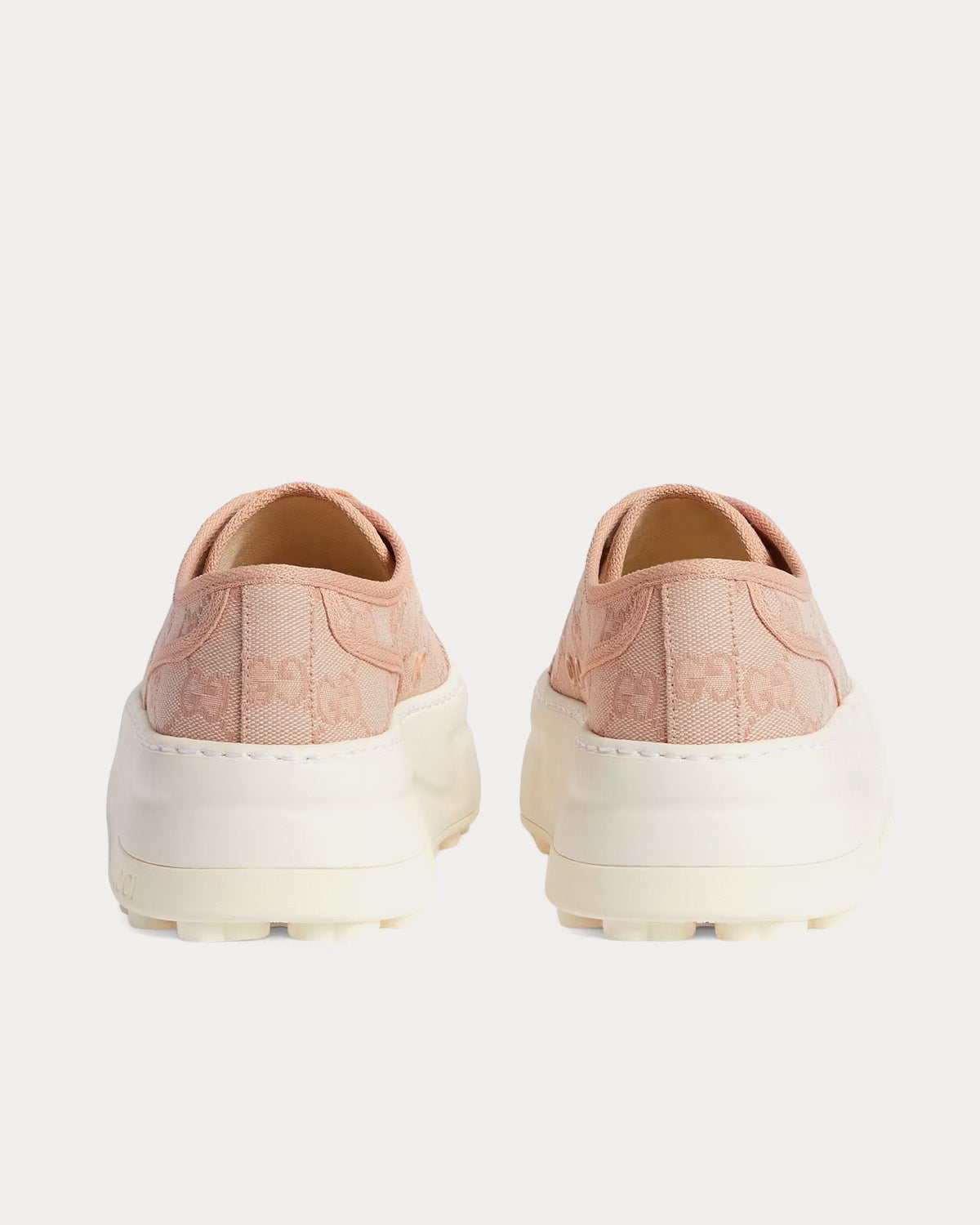 Gucci GG Original Canvas Pink Low Top Sneakers - 4