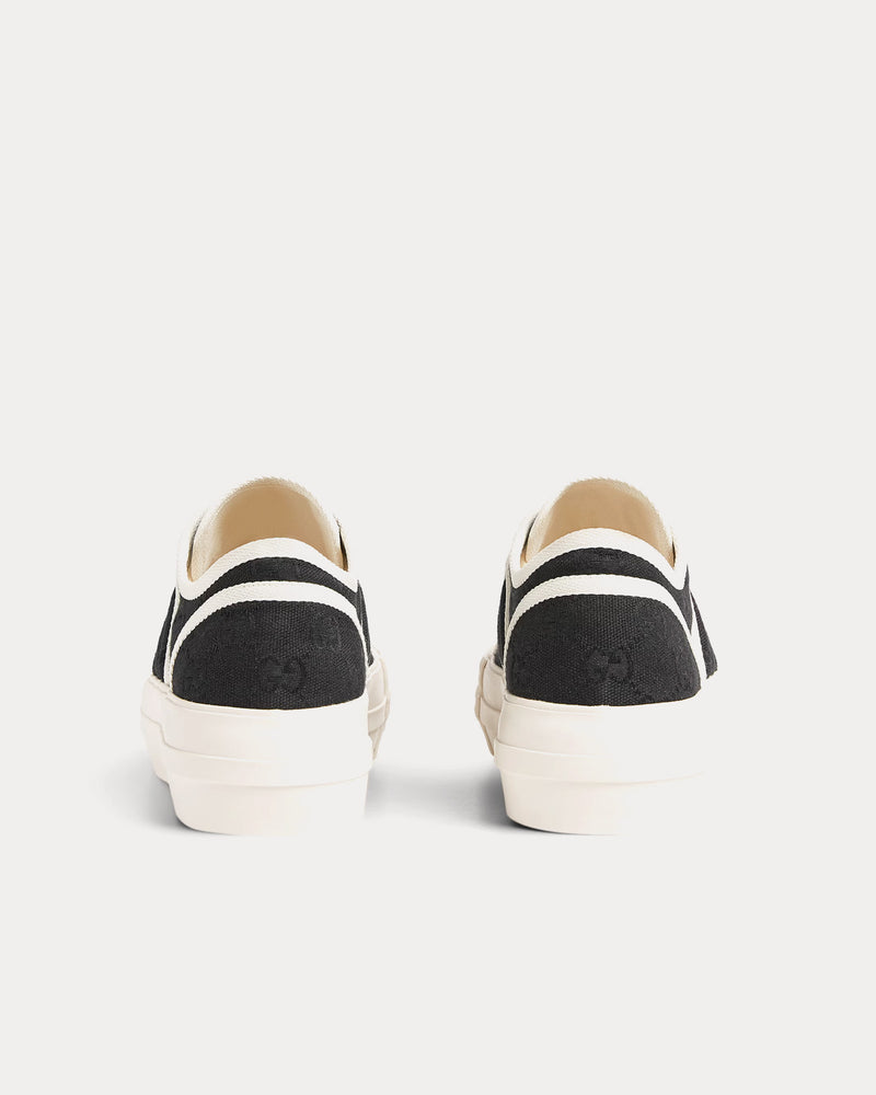 Gucci Chunky GG Canvas Black Low Top Sneakers - 4