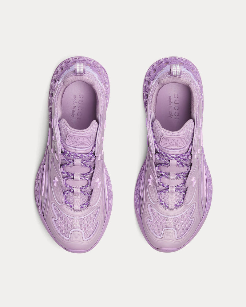 Gucci cub3d Demetra Purple Low Top Sneakers - 2