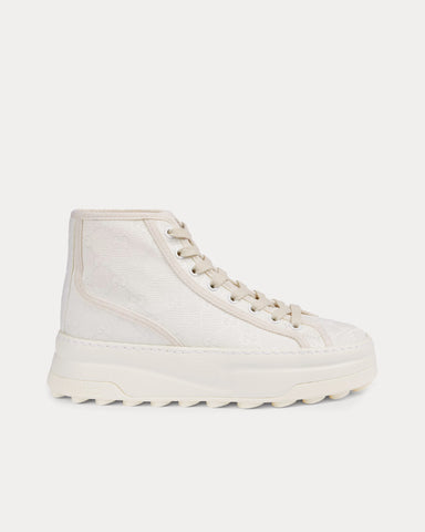 Gucci GG Original Canvas White High Top Sneakers