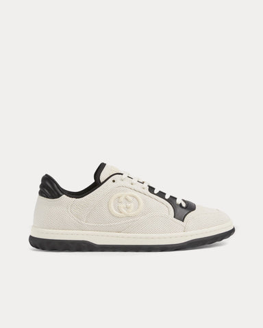 Gucci MAC80 Canvas Beige / Black Low Top Sneakers