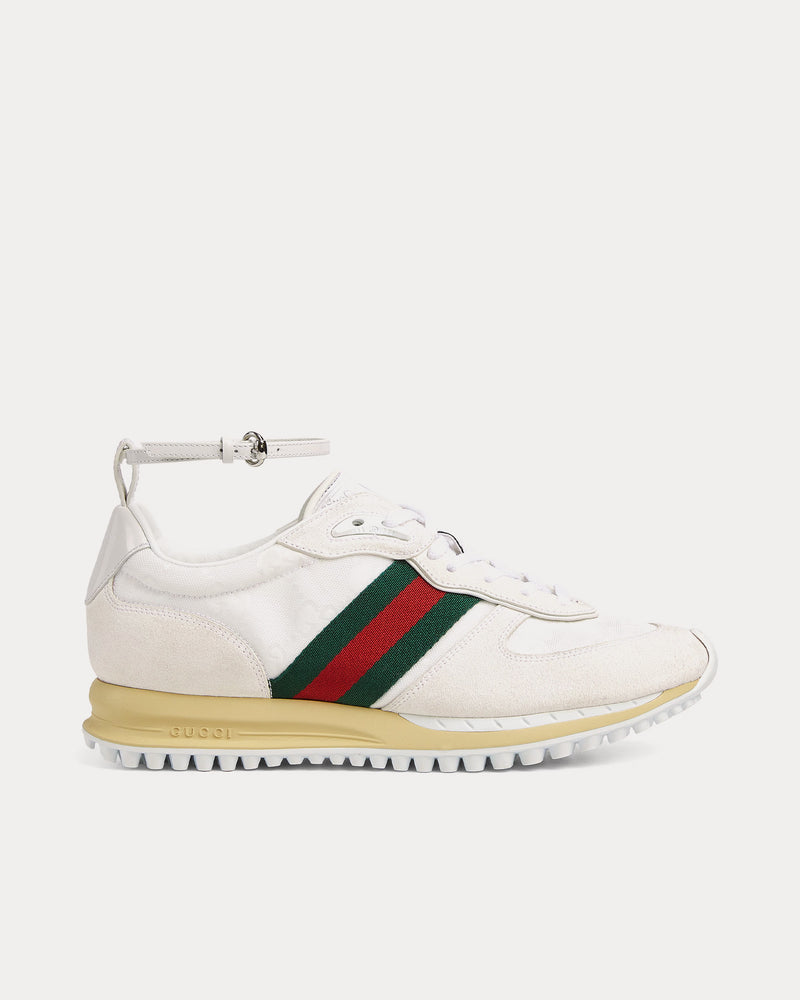 Gucci Re-Motion with GG Nylon White Low Top Sneakers - 1