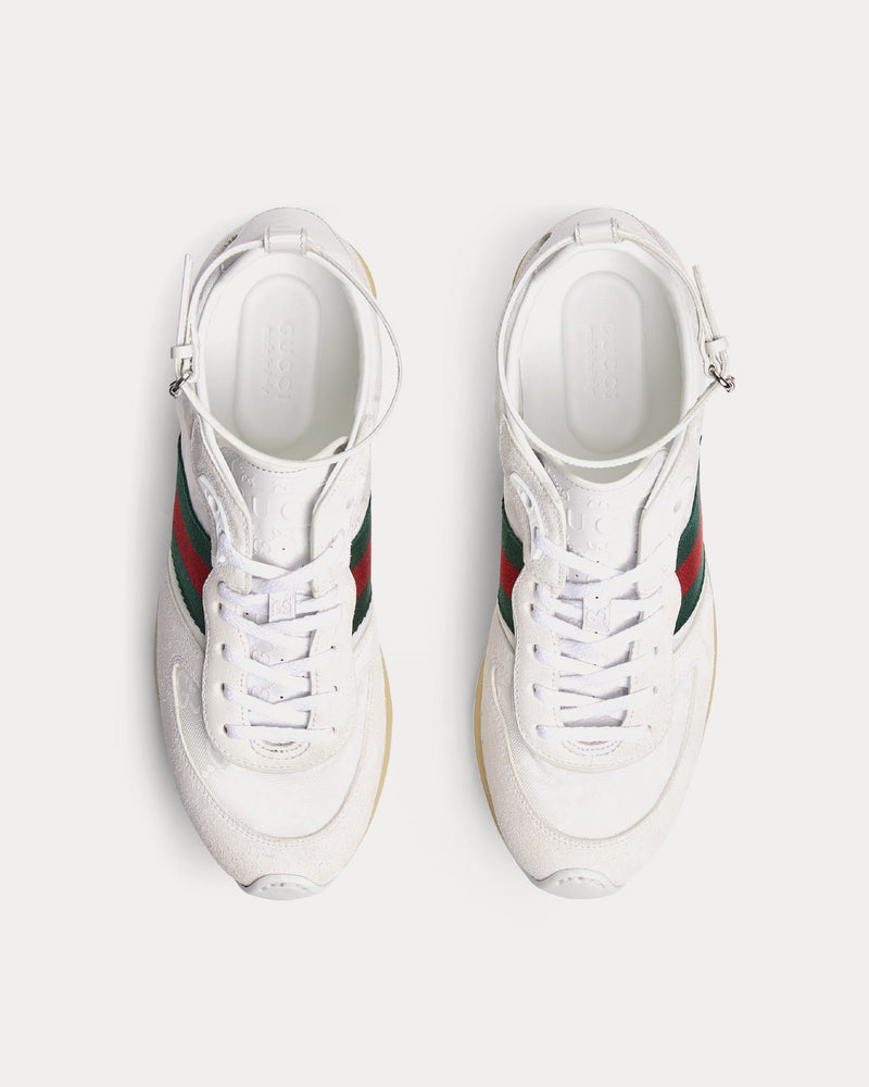 Gucci Re-Motion with GG Nylon White Low Top Sneakers - 2