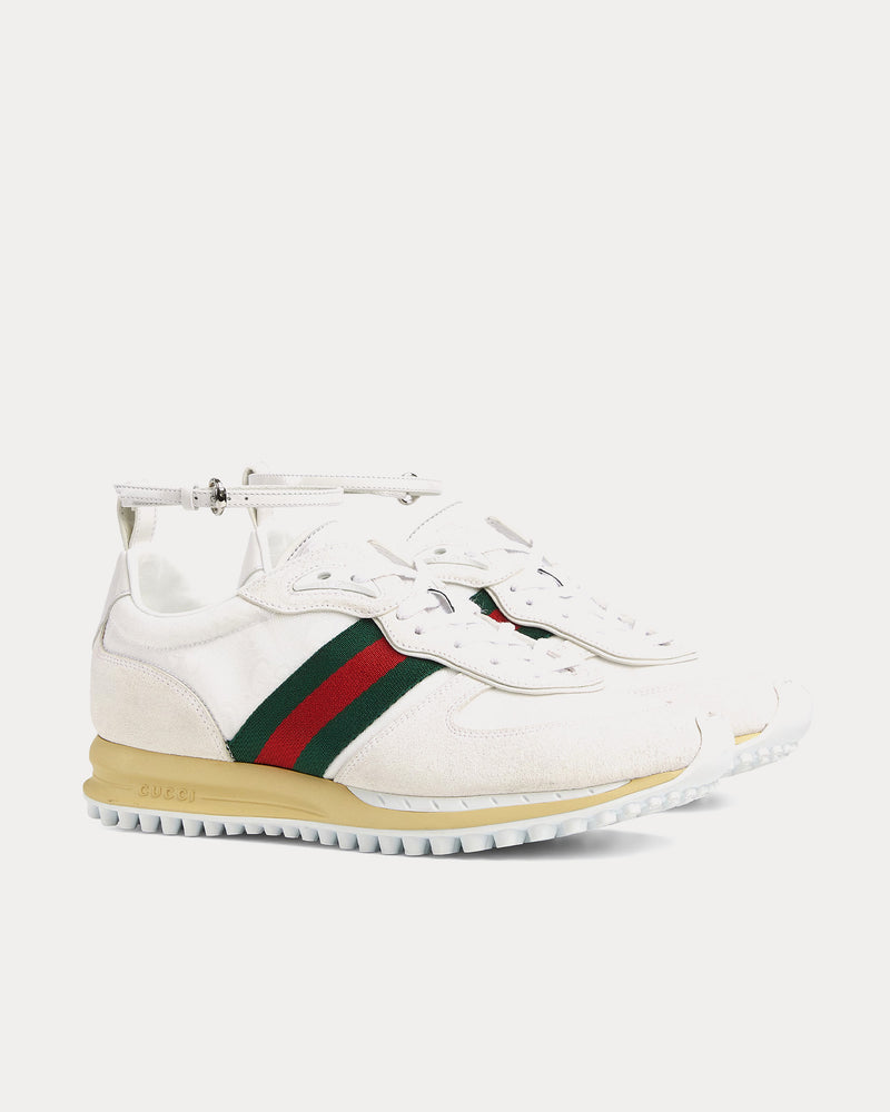 Gucci Re-Motion with GG Nylon White Low Top Sneakers - 3