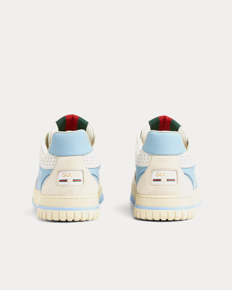 Gucci Re-Web with GG Canvas Light Blue Low Top Sneakers - 4