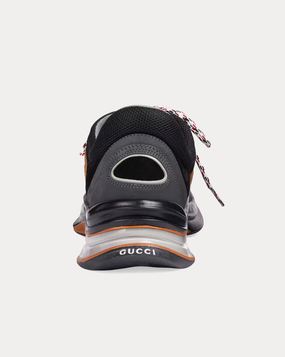 Gucci Run Suede Grey / Black Low Top Sneakers - 4