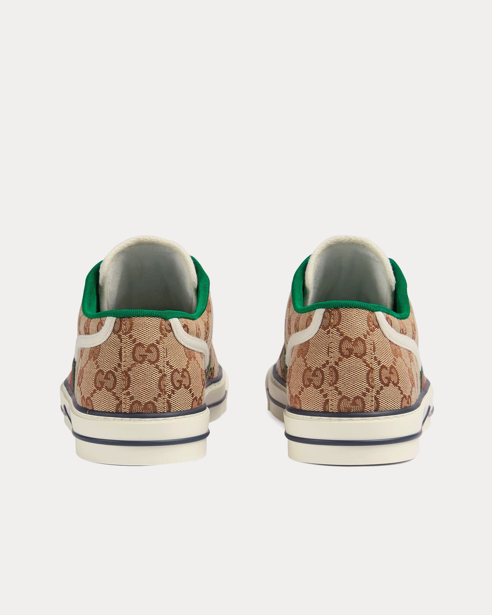 Gucci Tennis 1977 GG Canvas Beige / Ebony Low Top Sneakers - 3