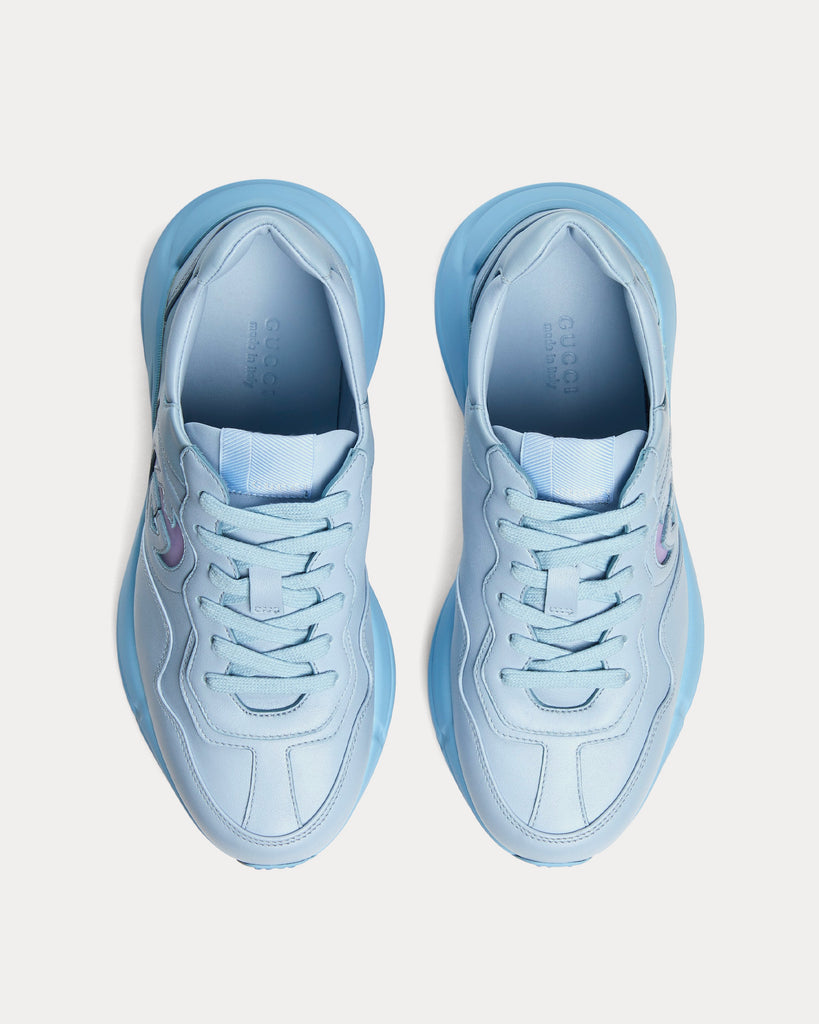 Light blue 2025 gucci shoes