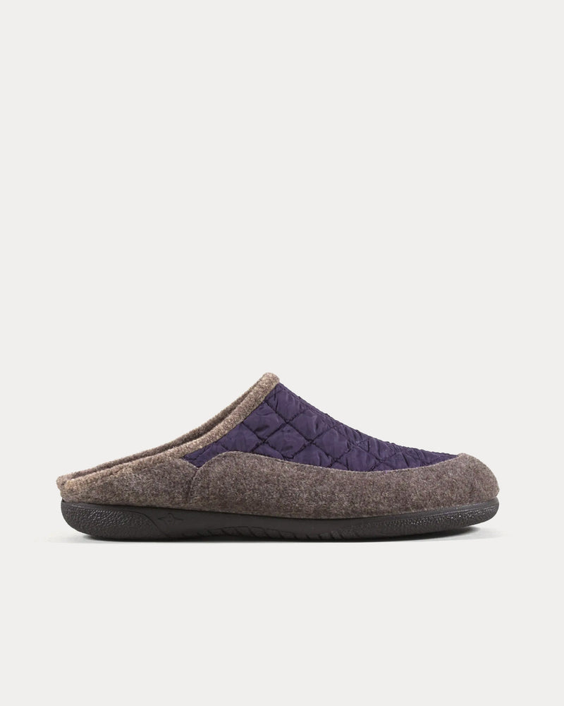 Gurus Room Cadiz Purple / Brown Mules - 1