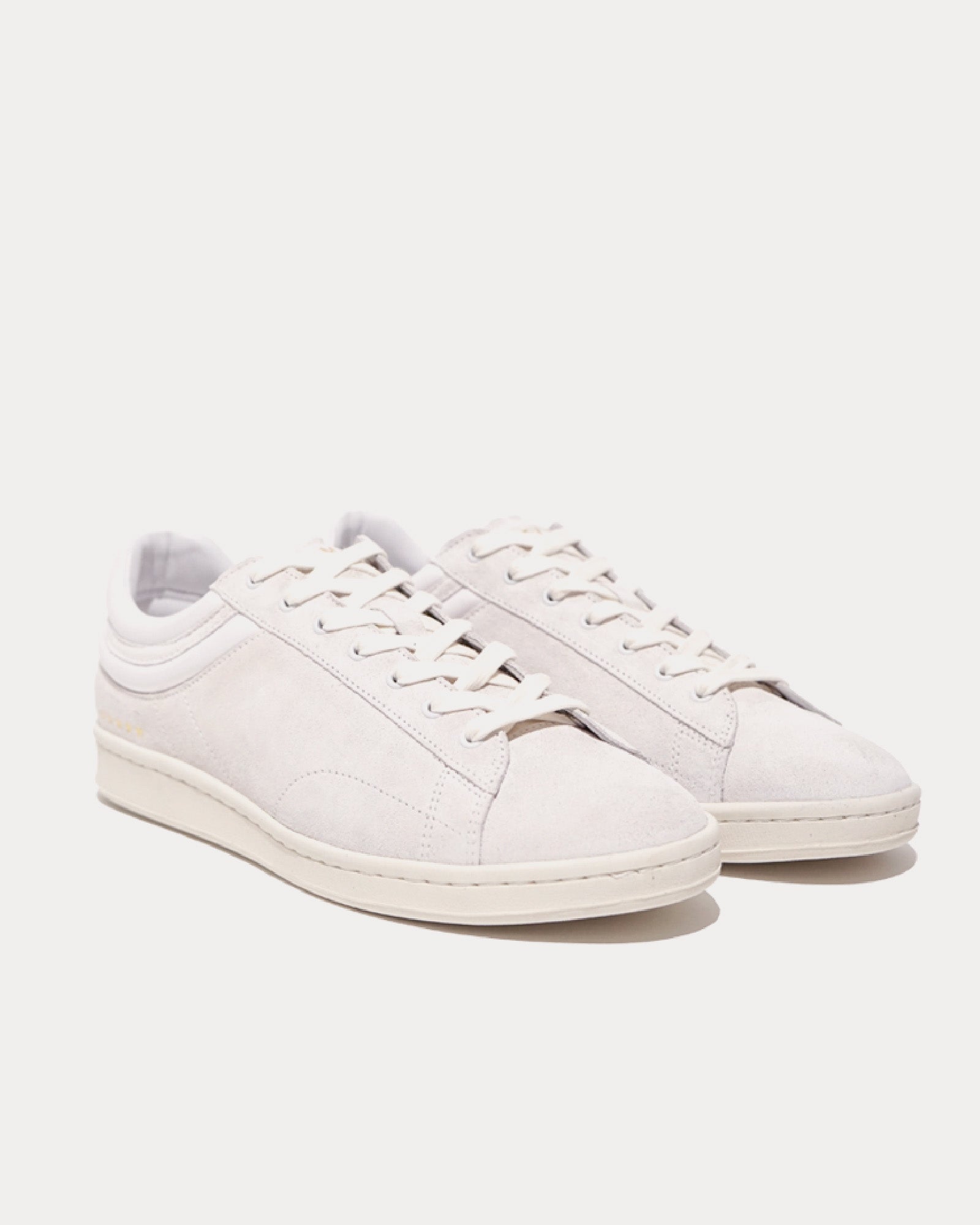 Helms Paris Flying Ace Suede White Low Top Sneakers - 2