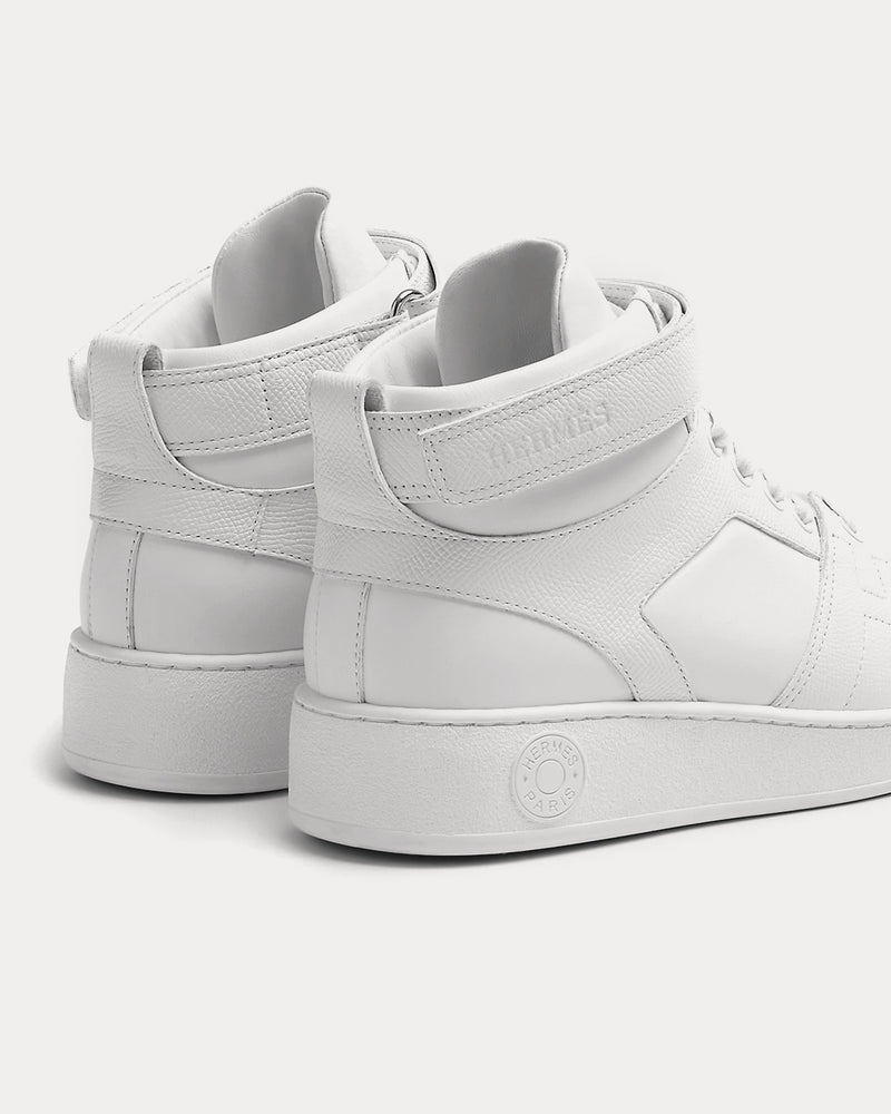 Hermès Freestyle Blanc High Top Sneakers - 2