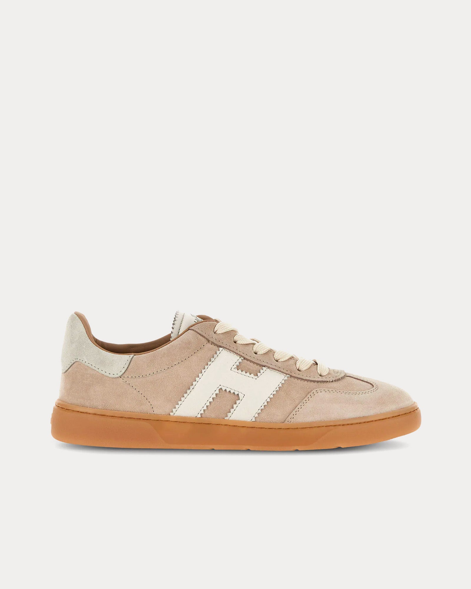 Hogan Cool Suede Beige Low Top Sneakers - 1