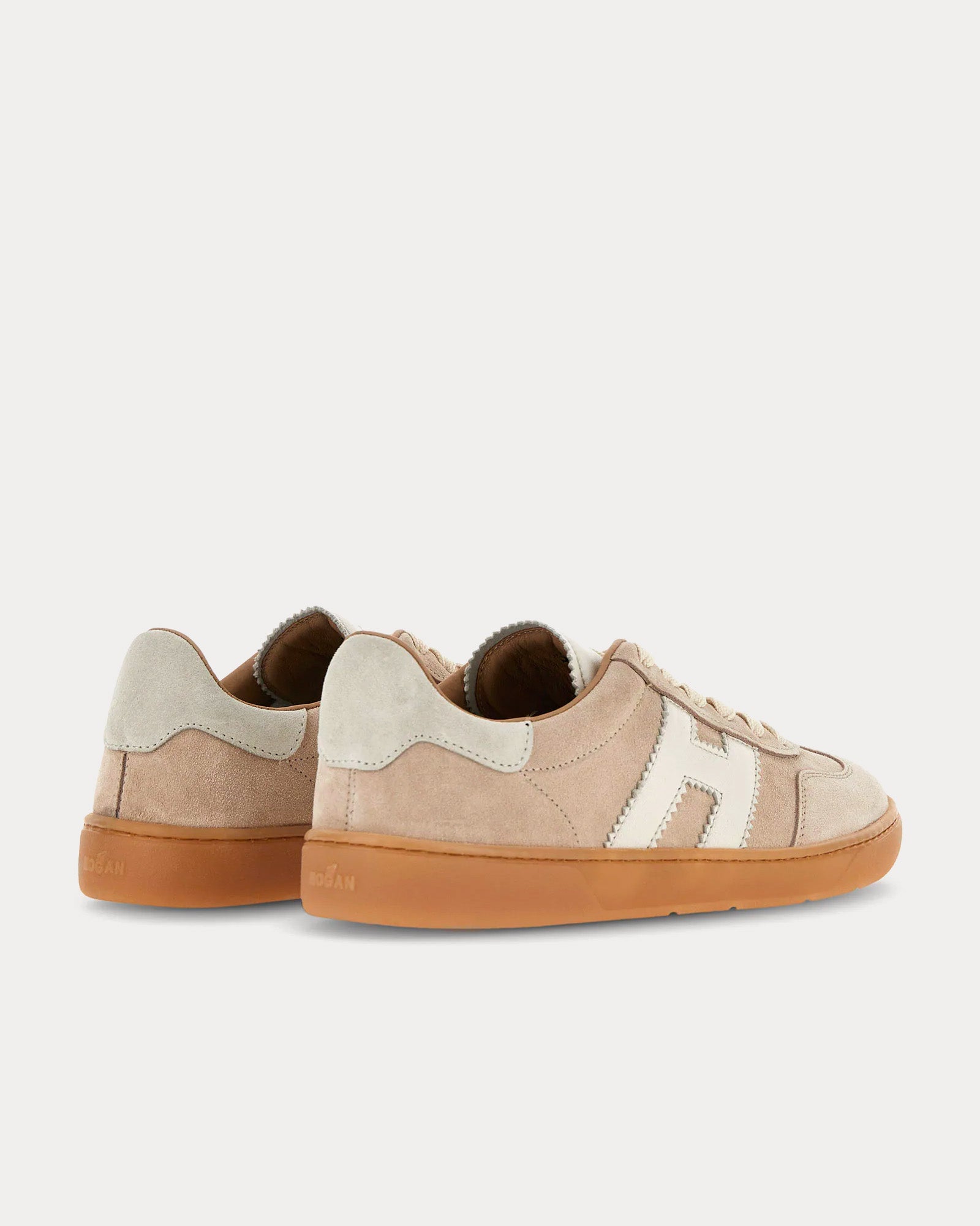 Hogan Cool Suede Beige Low Top Sneakers - 4