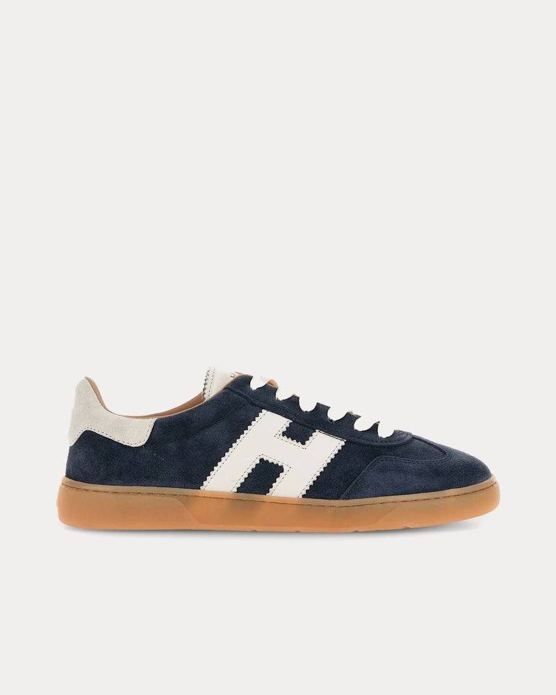 Hogan Cool Suede Blue Low Top Sneakers - 1