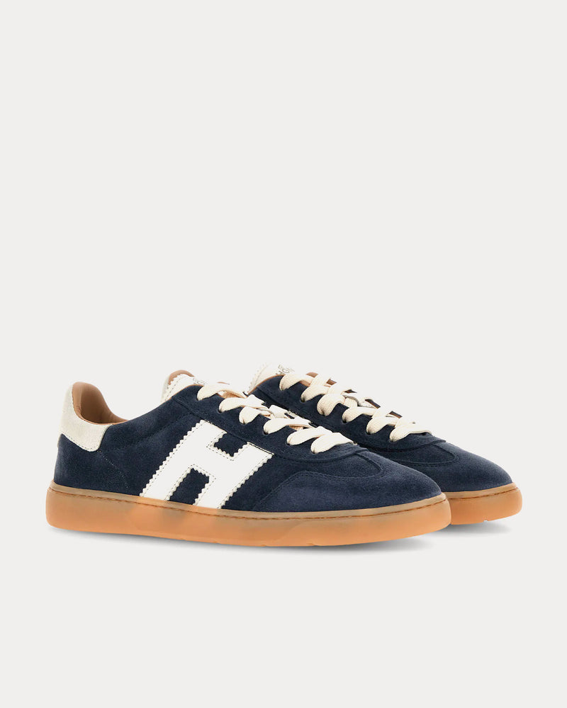 Hogan Cool Suede Blue Low Top Sneakers - 3