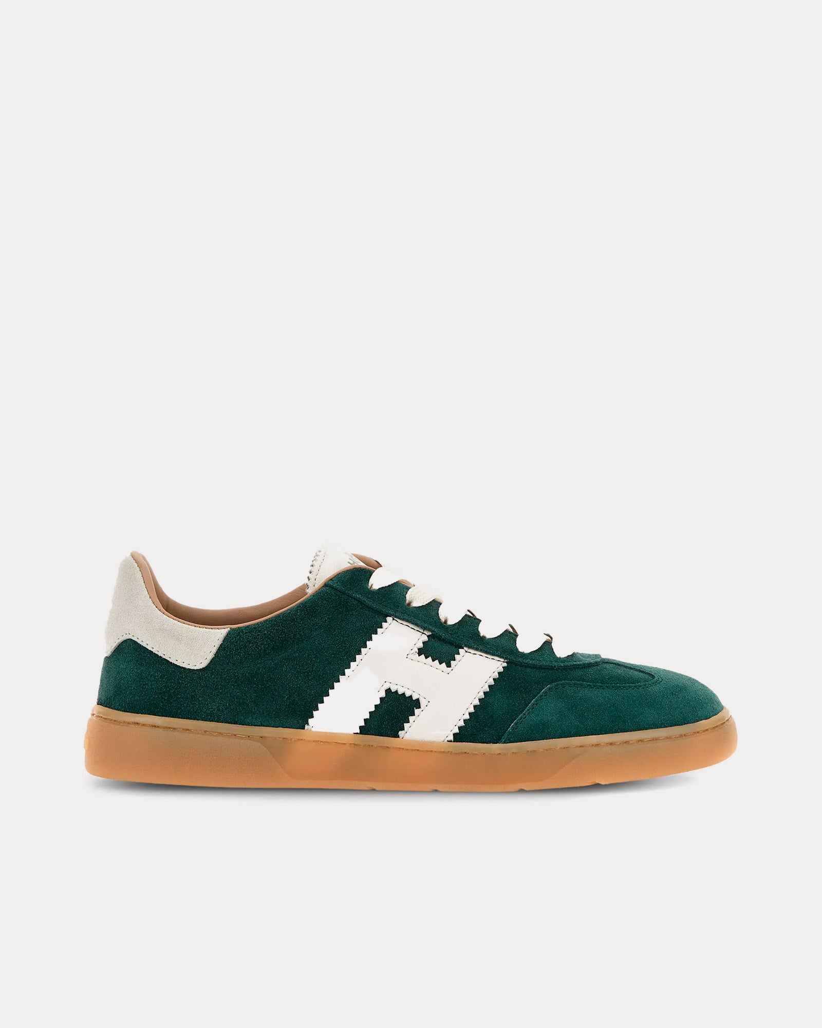 Hogan Cool Suede Green Low Top Sneakers - 1