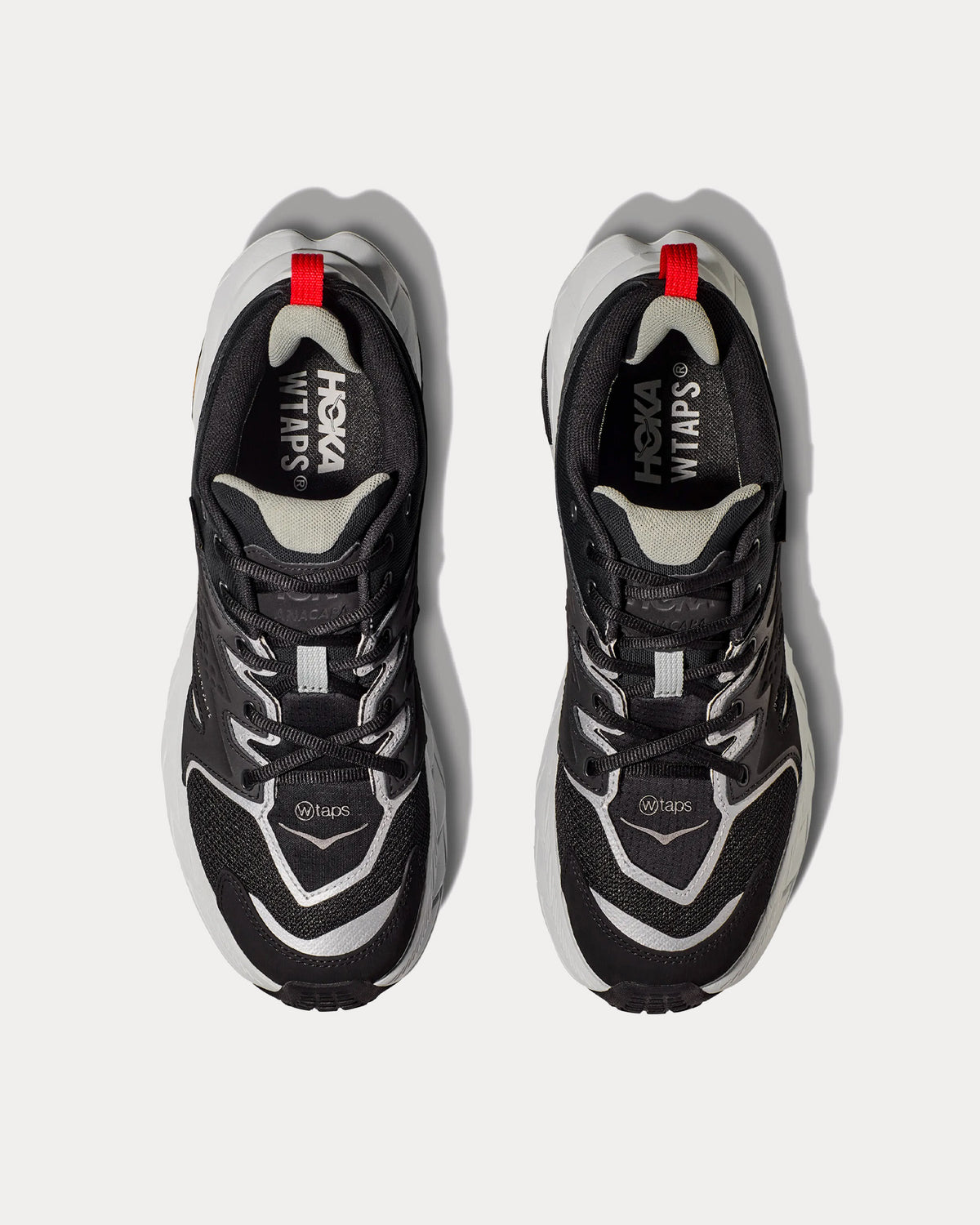Hoka x WTAPS Anacapa 2 Low GTX Jet Black / Glacier Grey Running Shoes -  Sneak in Peace