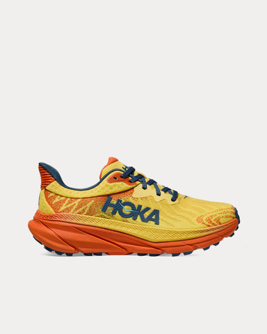 Hoka Challenger 7 Lemonade / Squash Running Shoes