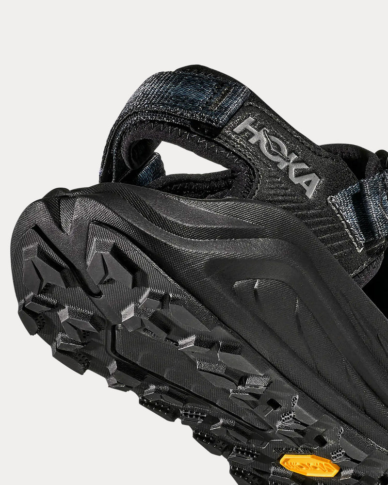 Hoka Infini Hike TC Black / Black Sandals - 4