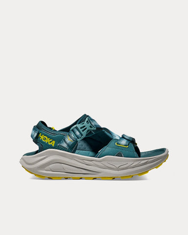 Hoka Infini Hike TC Blue Twilight / Pea Green Sandals