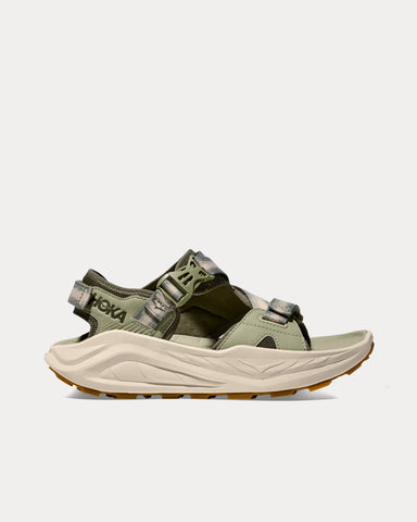 Hoka Infini Hike TC Sea Moss / Oat Milk Sandals