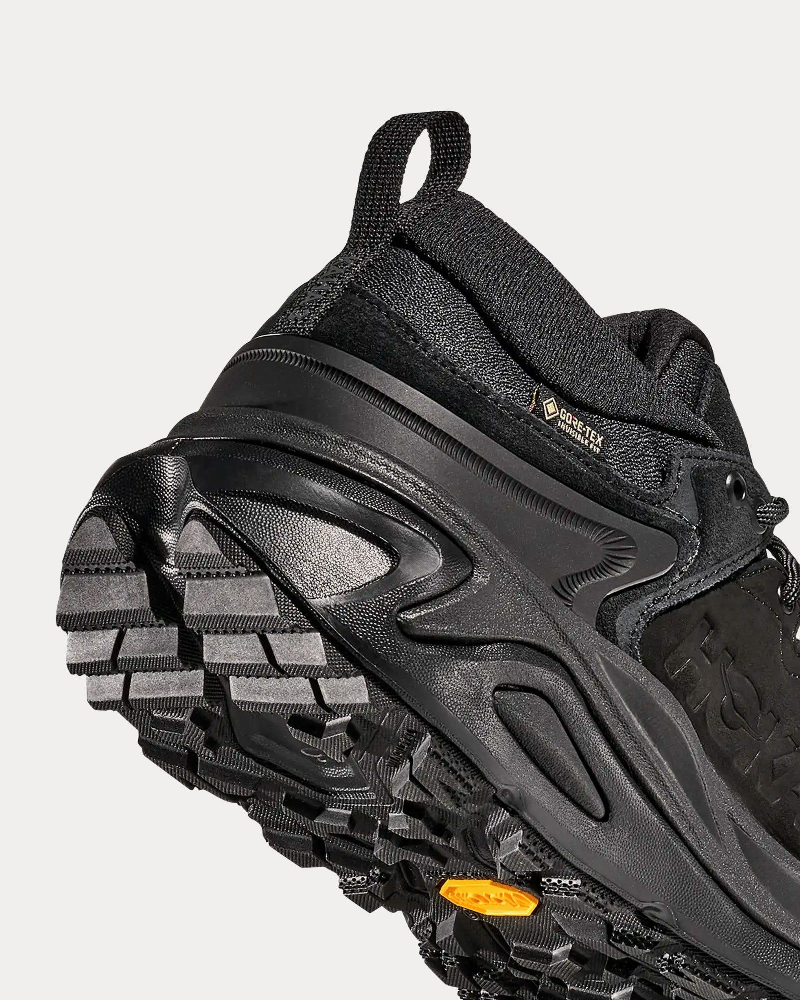 Hoka Kaha 3 Low GTX Black / Black Hiking Shoes - 4