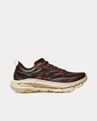 Hoka Mafate Speed 4 Lite Cold Brew / Oat Milk Running Shoes