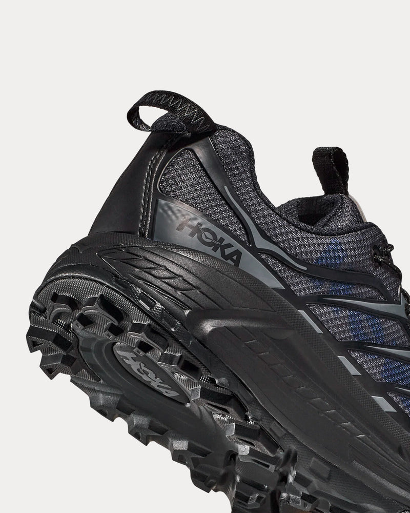 Hoka Mafate Three2 Black / Black Running Shoes - 3